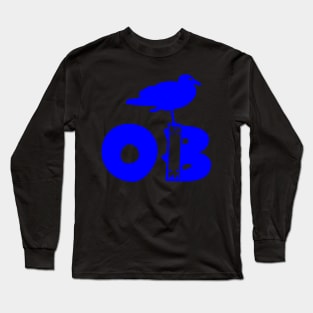 Ocean Beach Stumpy Blue Long Sleeve T-Shirt